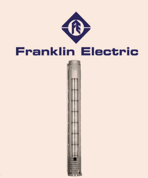 Bơm chìm giếng khoan Franklin Model 15SSI03F065-0643 3Kw
