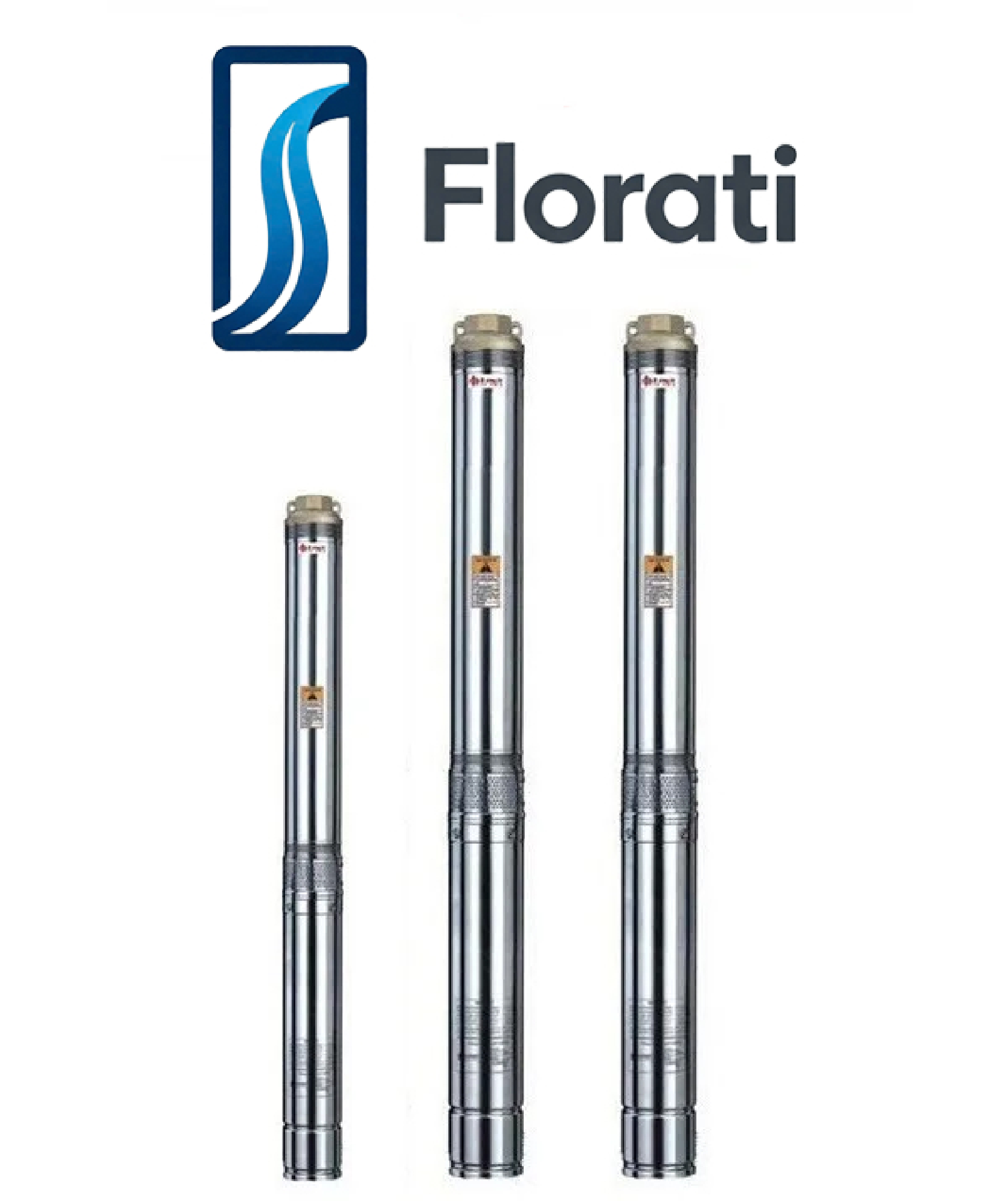 Bơm chìm giếng khoan Florati Model 2.5FLm1.5/17-0.37 0.37Kw